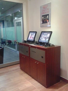 Kiosk check-in