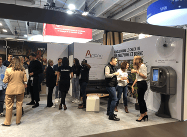 Ariane Systems kiosk booth
