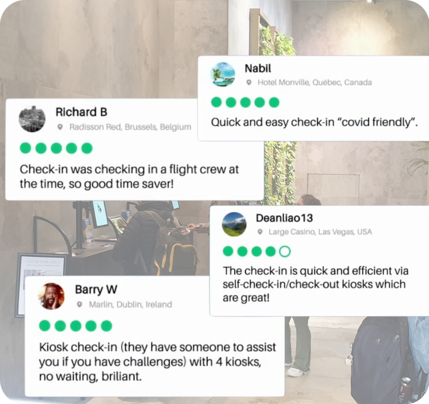 self-service guest experience feedback