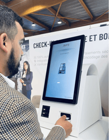 Kiosk check-in